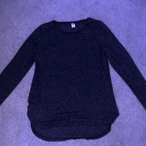Black winter cozy shirt